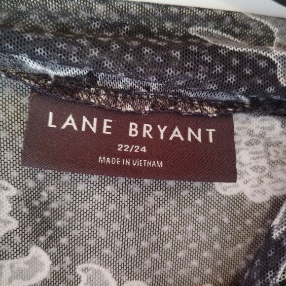 Lane Bryant women's bundle of 2 floral tops size 22 - Picture 4 of 8